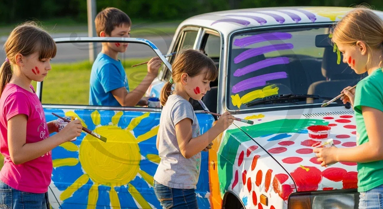 Тимбилдинг Тачка на прокачку - мероприятие для детей