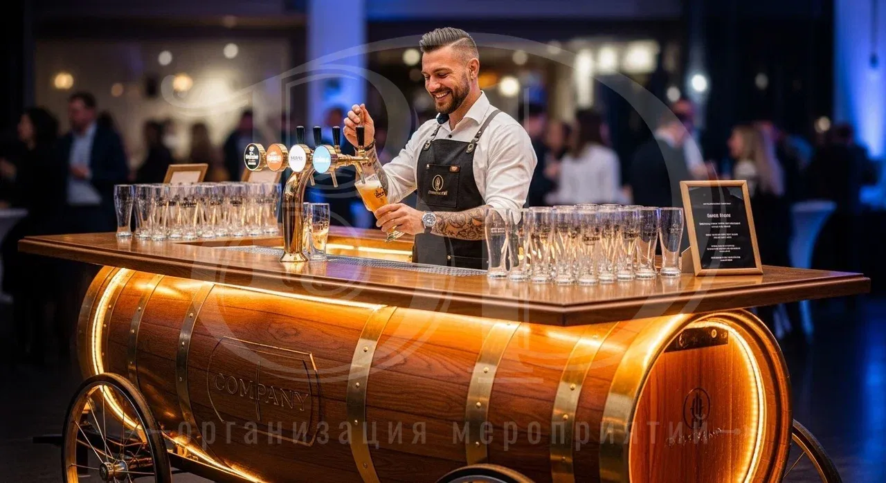 Заказать барный кейтеринг в агентстве Вдсервис Событий