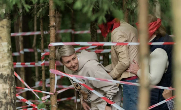 Веревочный тимбилдинг летом для компании R-Keeper организован агентством ВДСервис Событий