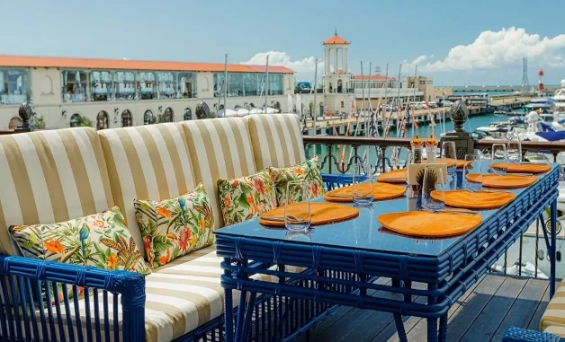 Вечеринка в стиле Лас-Вегас на террасе в ресторане Морской (г. Сочи)