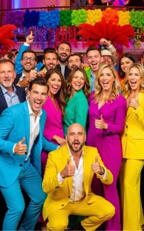 Цветная вечеринка