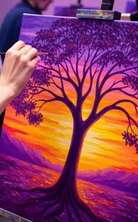 Живопись акрилом